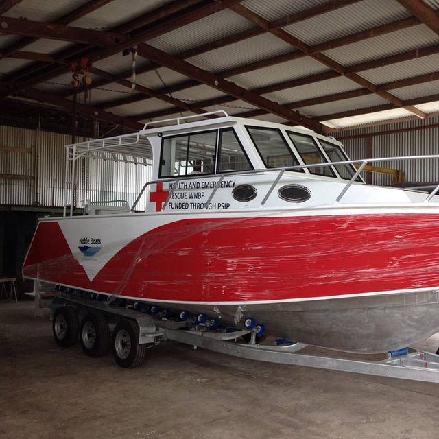 bateau en aluminium de luxe de yachts confortables de style de vie de 9m pour la pêche et les loisirs