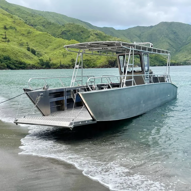 Péniche de débarquement en aluminium de 9 m 30 pieds Bateau de débarquement offshore pour le transport de marchandises de chargement de 9 m 30 pieds - Allsealion Boat