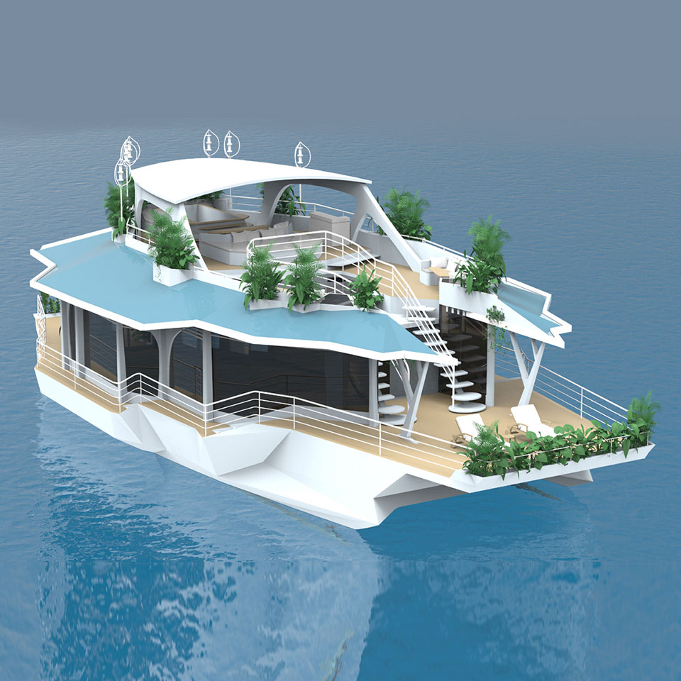 Bateau Villa Mer