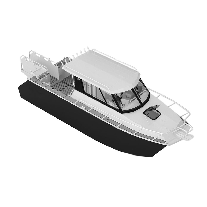 Bateau catamaran de 7,9 m