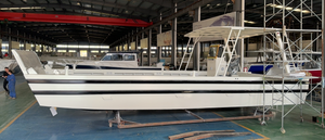 Bateau en aluminium de péniche de débarquement de transport de passagers de travail de cargaison de 11m à vendre