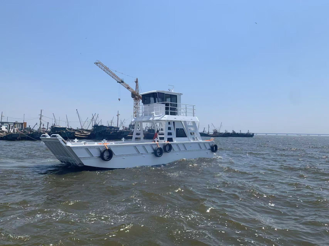 Bateaux en aluminium standard australiens à vendre péniche de débarquement d'eau de mer entièrement soudée de 12 m