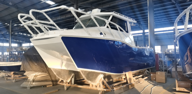 Bateau de passager de bateau de pêche de ferry de voile de catamaran de yacht de luxe en aluminium de 8,8 m
