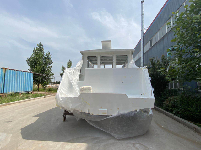 Péniche de débarquement de bateau de vitesse de luxe en aluminium de 9m péniche de débarquement de Yacht de passager de pêche